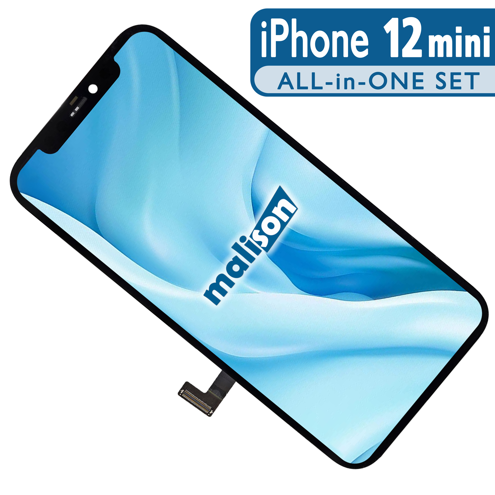 Display für iPhone 12 Mini in BASIC-HOLED-Qualität