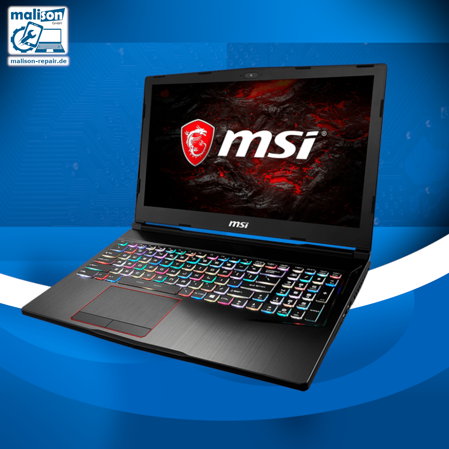 MSI GE63 VR 15,6"/ i7-7700HQ / 16GB RAM / GTX 1060 6GB / 1000GB HDD / 256GB SSD / NEU & OVP