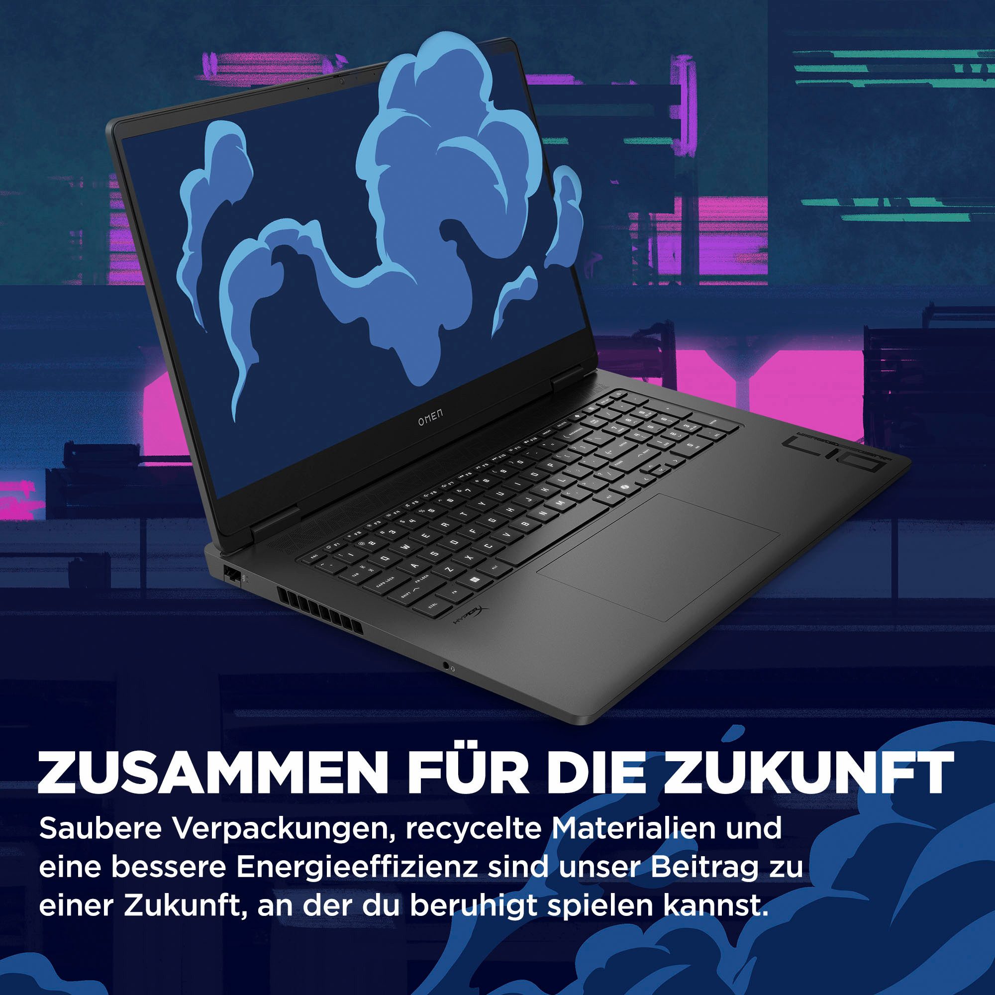 HP Omen Gaming Laptop 17.3" | Ryzen AI 7 | 32GB | 1TB | GTX 5060 | 17.3" 144Hz Display | NEU/3days | Garantie