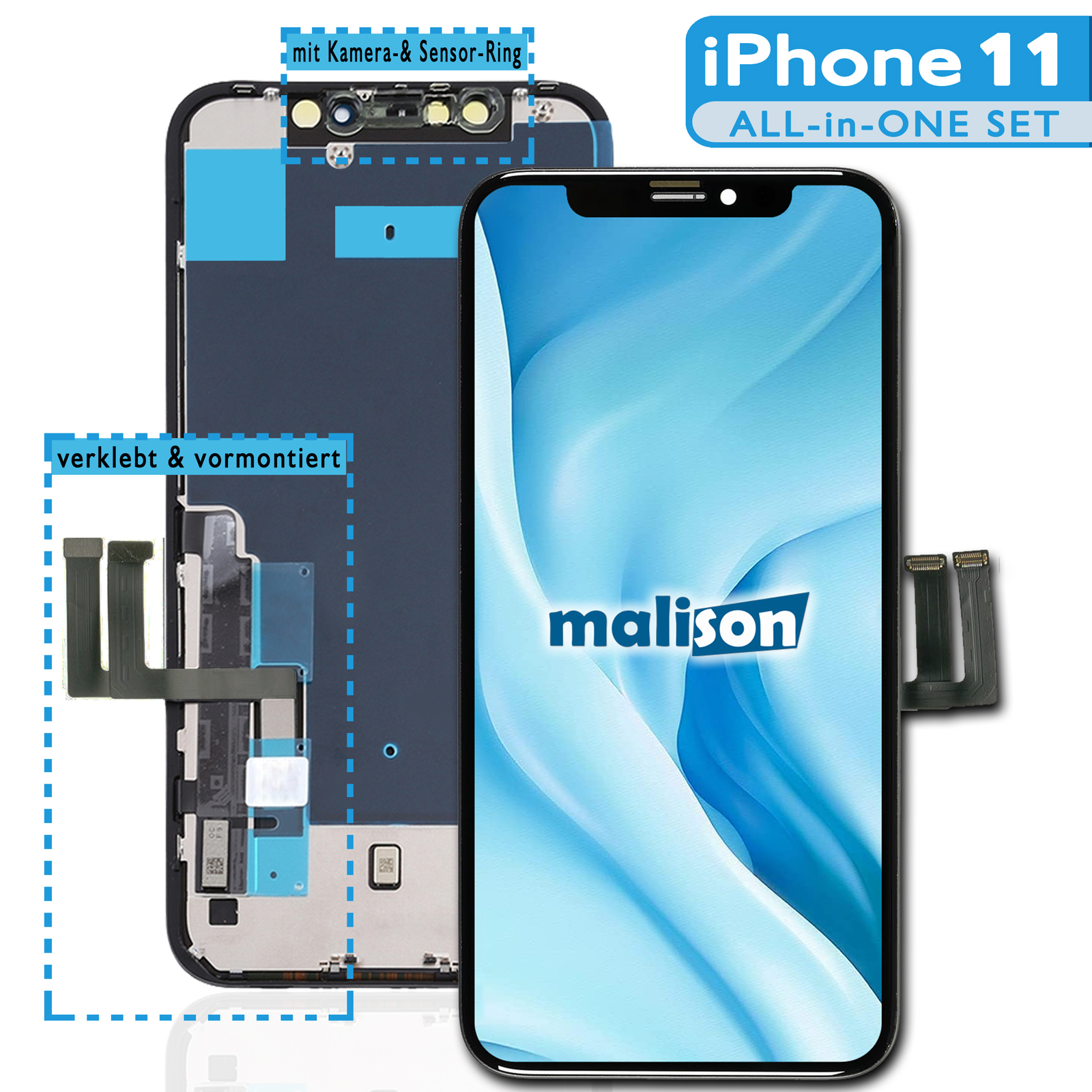 Display für iPhone 11 in BASIC-Qualität