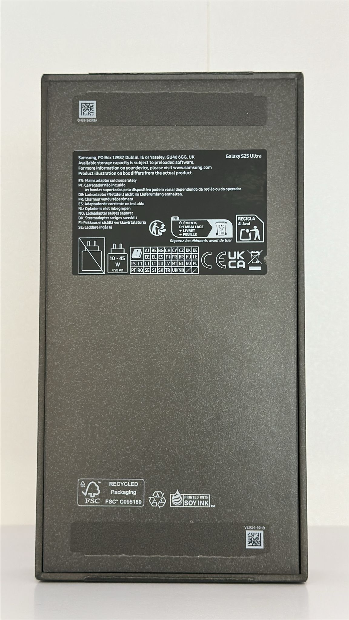 Samsung Galaxy S25 Ultra | Black | 256GB | 1A-TOP-Zustand